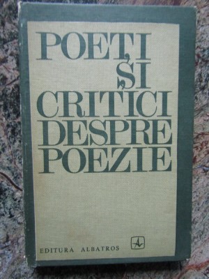 Poeti si critici despre poezie - Adriana Mitescu CARTONATA foto