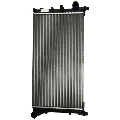 Radiator racire Fiat Panda, 2003-06.2005, Motorizare 1, 1 40kw; 1, 2 44kw Benzina, tip climatizare cu AC, cutie M/A cu conectori rapizi intrare/iesir foto