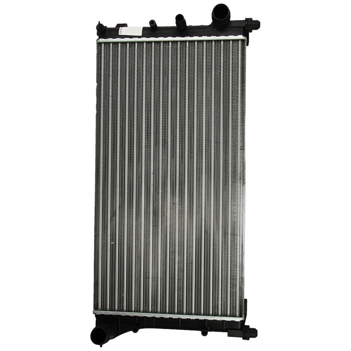 Radiator racire Fiat Panda, 2003-06.2005, Motorizare 1, 1 40kw; 1, 2 44kw Benzina, tip climatizare cu AC, cutie M/A cu conectori rapizi intrare/iesir