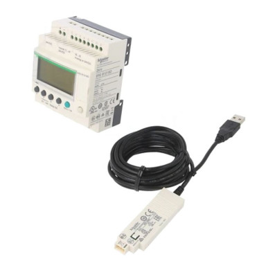 Kit de start Zelio Logic Compact, 24V DC, serie Zelio Logic, SCHNEIDER ELECTRIC, SR2PACKBD, T226792 foto