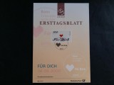 Ilustrată Prima Zi ETB Germania 2000 &ndash; Pentru Tine (F&uuml;r Dich 100 Pf), Ștampilă Prima Zi Bonn -A583