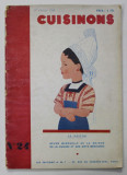 CUISINONS , REVUE MENSUELLE DE LA MAISON DE LA CUISINE ET DES ARTS MENAGERS , NR. 24 , 1er FEVRIER , 1934