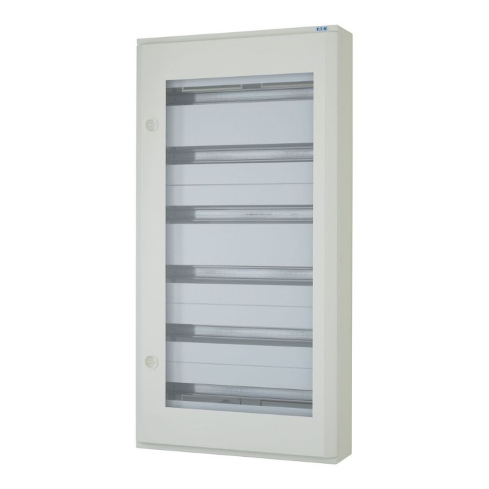 Tablou metalic PT 144 module (6x24) usa sticla IP30 Eaton alb BF-OT-6 144-C