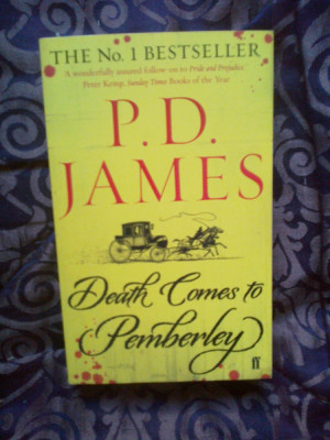n2 Death Comes to Pemberley - P. D. James (in limba engleza) foto