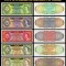 set 5 reproduceri bancnote Seria 1974-1976 Government of Belize