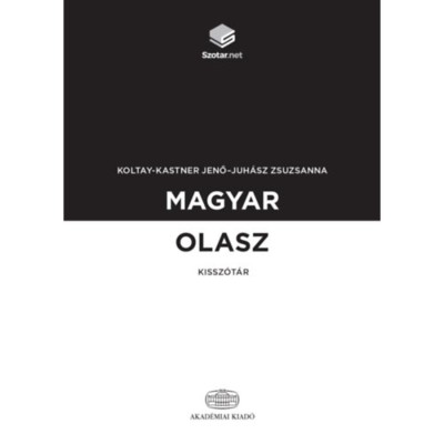 Magyar-olasz kissz&amp;oacute;t&amp;aacute;r + online sz&amp;oacute;t&amp;aacute;rcsomag - Koltay-Kastner Jenő foto