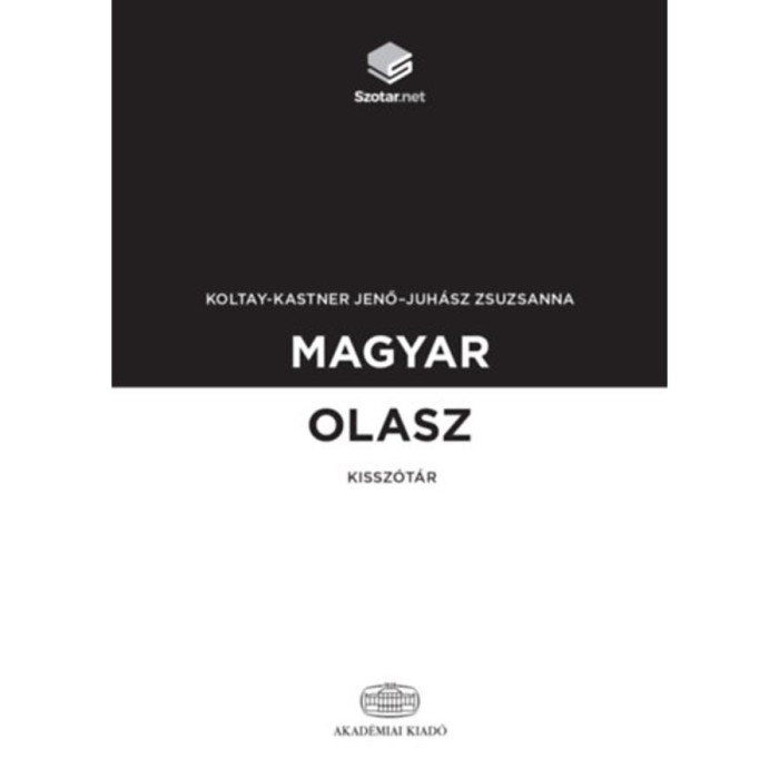 Magyar-olasz kissz&oacute;t&aacute;r + online sz&oacute;t&aacute;rcsomag - Koltay-Kastner Jenő