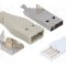 Conector USB A, pe cablu, {{Producator}} -
