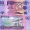 FIJI 10 dollars ND 2013 UNC!!!