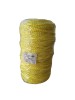 Sfoara polipropilena, fir rasucit 6mm x 200m, culoare galbena, Oem