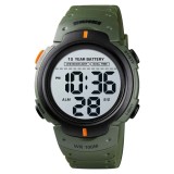 Ceas barbatesc Skmei Sport Casual 10 ATM 10 ani baterie Verde