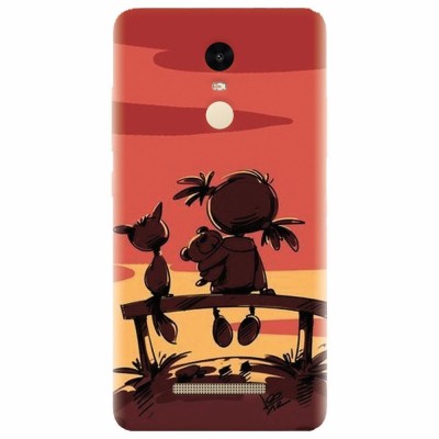 Husa silicon pentru Xiaomi Remdi Note 3, Lovely Sunsets foto