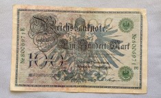 Germania - 100 Mark / marci (1908) 971E foto