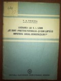 Lucrarea lui V. I. Lenin: &bdquo;Ce sunt ,,prietenii poporului,, si cum lupta ei impotriva social-democratilor?&rdquo; - V. A. Fomina, 1952