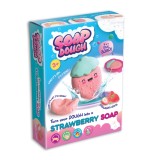 Set creativ DIY Strigo Fa-ti propriul sapun,model Capsuna,+3 ani