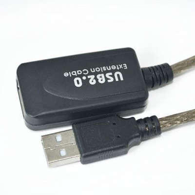 Cablu USB A 2.0 m-t 10m activ foto