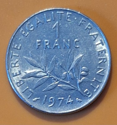 1 FRANC&amp;nbsp;1974 * FRANȚA foto
