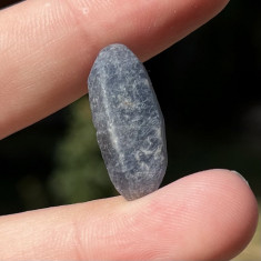 Safir albastru cristal natural unicat c15