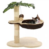Ansamblu pisici cu st&acirc;lpi funie sisal, 50 cm, bej și maro