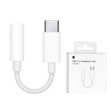 Apple - Audio Adapter (MU7E2ZM/A) - Type-C to Jack 3.5mm - White (Blister Packing)