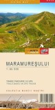 Hiking map of the Maramures Mountains - Harta de drumetie Muntii Maramuresului M 1:65.000
