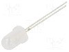 Dioda LED, 5mm, alb rece, 500...750mcd, 1mA, 2,8...3,4V, OPTOSUPPLY - OSW54K5B62A-1MA