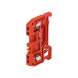 Conector &icirc;mbinare șine 0,08-1,5mm&sup2; 2 borne roșu 279