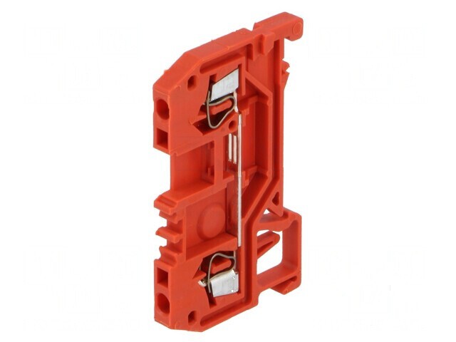 Conector &icirc;mbinare șine 0,08-1,5mm&sup2; 2 borne roșu 279