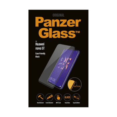 PanzerGlass - Geam Securizat Case Friendly pentru Huawei Nova 5T, black foto