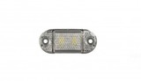 Lampa Gabarit LED Ovala FT-062B, 12-30V, Alba, Omologare E9, 65mm x 18mm