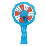 Ventilator portabil pentru copii, 18 cm, albastru și portocaliu, CMCLASS