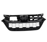 Grila radiator Honda Hr-V (Ru), 2019-06.2021, montare fata, Negru lucios; superior, RapidAuto