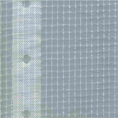 Plasă de schelă, Plasă protecție schelă, 2.70 x 20 m, 200 g/m&amp;sup2;, albă translucidă, plasă schelă rezistentă foto