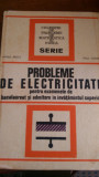 Probleme de electricitate pentu bacalaureat si admitere invatamant superior 1973