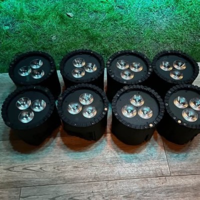 Lumini Led Astera BTB TriplePar IP 65 8 bucăți Bluethooth si acumulatori foto