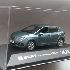 Macheta Seat Ibiza MK4 2011 5 usi light blue - Fischer 1/43