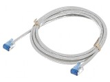 Cablul Patch U/FTP 6a 2m LSZH gri 32AWG aurit, Goobay