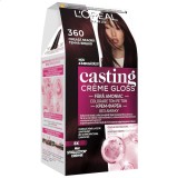Vopsea de par semi-permanenta fara amoniac Casting Creme Gloss 360 Cireasa Neagra, 180ml, L&#039;Oreal Paris