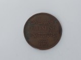 Moneda Palestina Two Mils 1927 din Cupru, Asia, Cupru (arama)