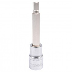 Bit lung hexagonal cu adaptor Yato YT-04393, 1/2&quot;, 7x100mm, Cr-V