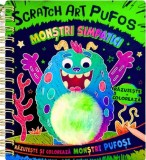 Cumpara ieftin Monstri Simpatici. Scratch Art. Pufos, - Editura Flamingo