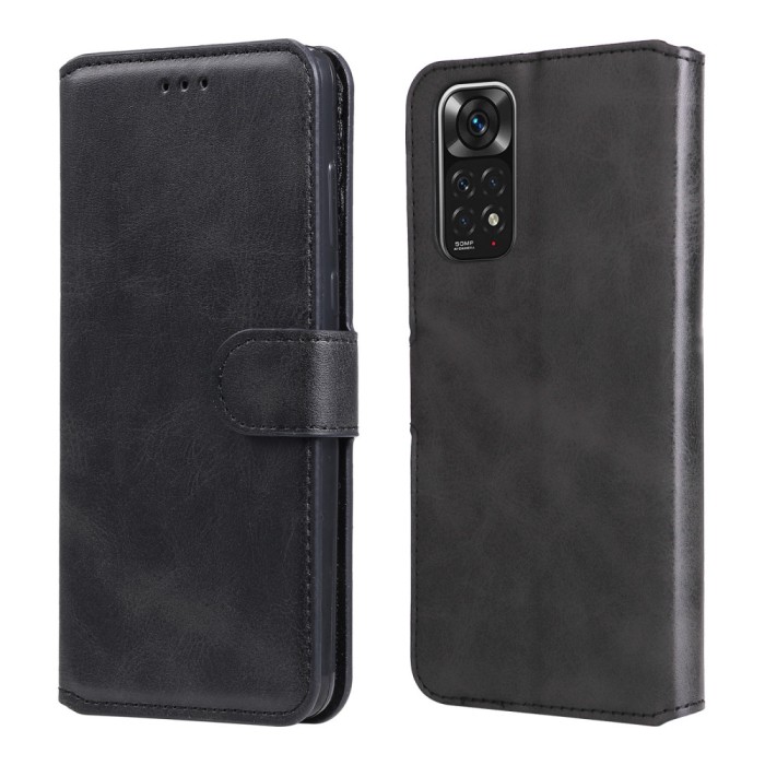 Husa Wallet Case Black Redmi Note 11 11S