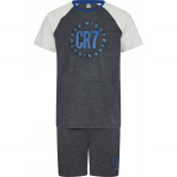 Cristiano Ronaldo pijamale de bărbați CR7 Short grey - M
