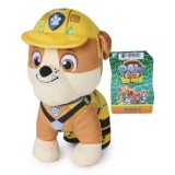 PATRULA CATELUSILOR FILMUL CU DINOZAURI PUP PALS FIGURINA DE PLUS RUBBLE