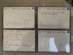 Lot 4 Casete Video 8 (3 x SONY P5-90MP si 1 x TDK P5-90MP) Metal - 4