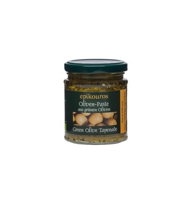 Pasta de Masline Verzi Tapenade Bio 190 grame Epikouros foto