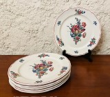 6 FARFURII DIN PORTELAN VILLEROY &amp; BOCH- COLECTIA ALSACE D24CM