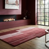 Cumpara ieftin Covor Abstract Split Ombre Rosu 150X240 cm, Flair Rugs