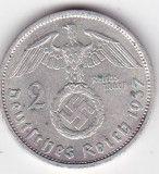 GERMANIA 2 MARCI REICHSMARK 1937