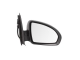 Oglinda exterioara Smart Fortwo (W453), 11.2014-, Stanga, reglare electrica; carcasa neagra; incalzita; geam asferic; cromat; 5 pini, View Max